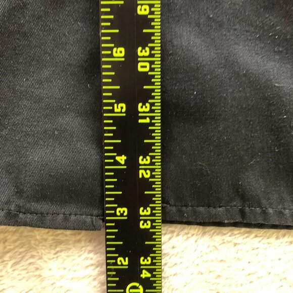 Dickies Mens Work Shirt Size 2XL Long Sleeve Button Up Classic Black Workwear - Picture 4 of 11